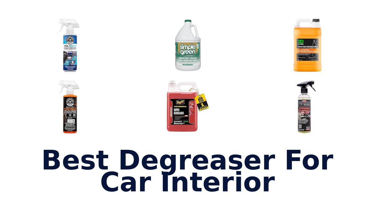 Best Degreaser For Car Interior