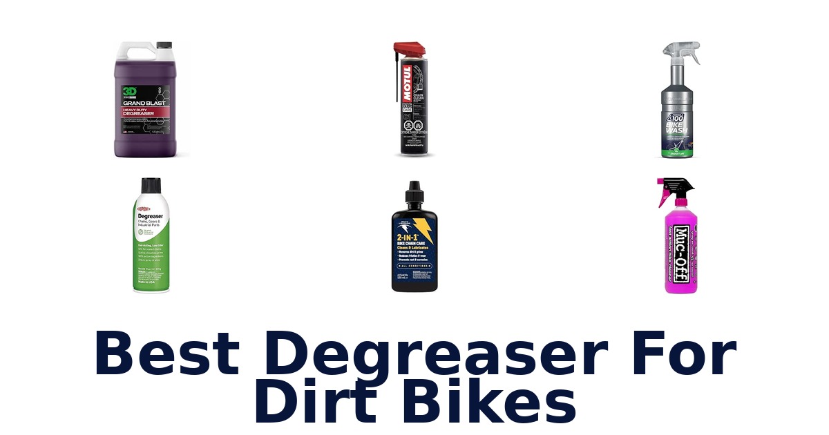 Best Degreaser For Dirt Bikes