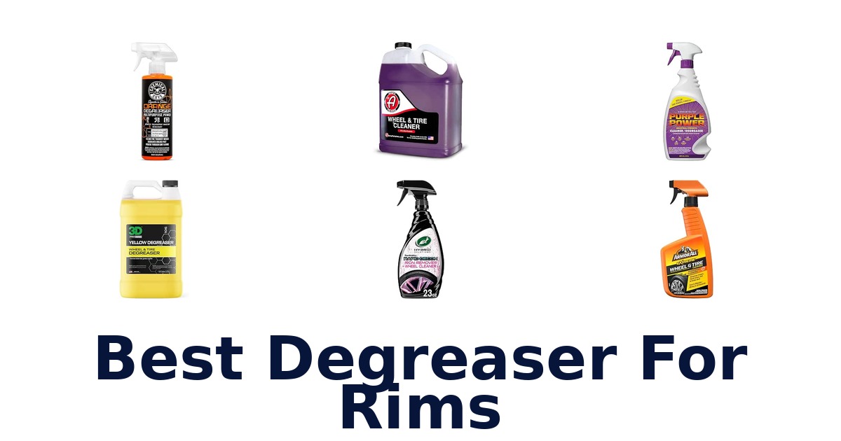 Best Degreaser For Rims