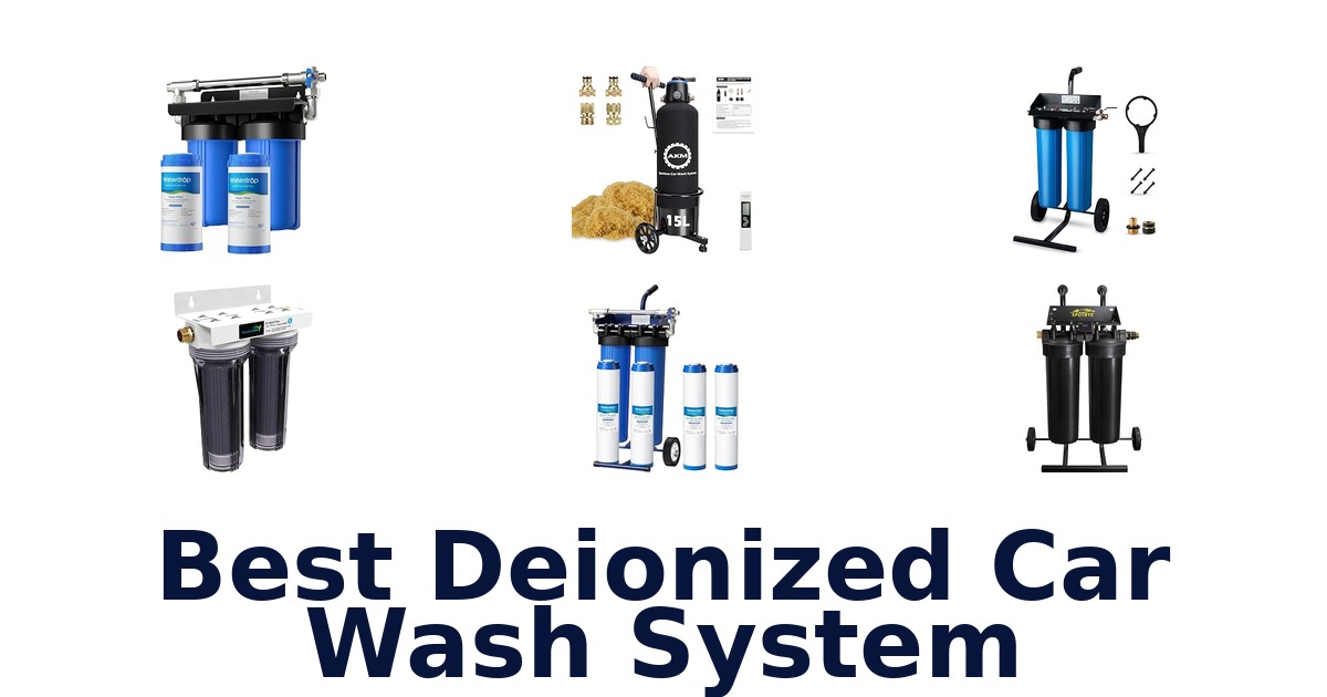 Best Deionized Car Wash System