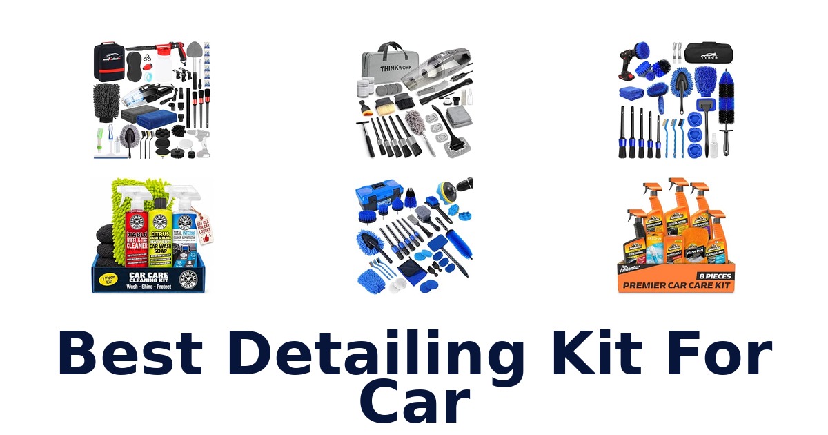 Best Detailing Kit For Car