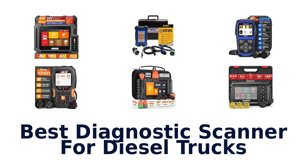 Best Diagnostic Scanner For Diesel Trucks