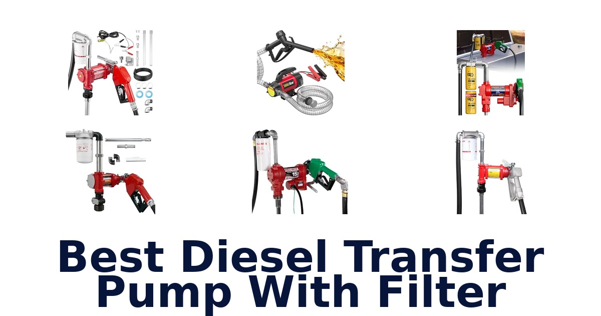 Best Diesel Transfer Pump With Filter