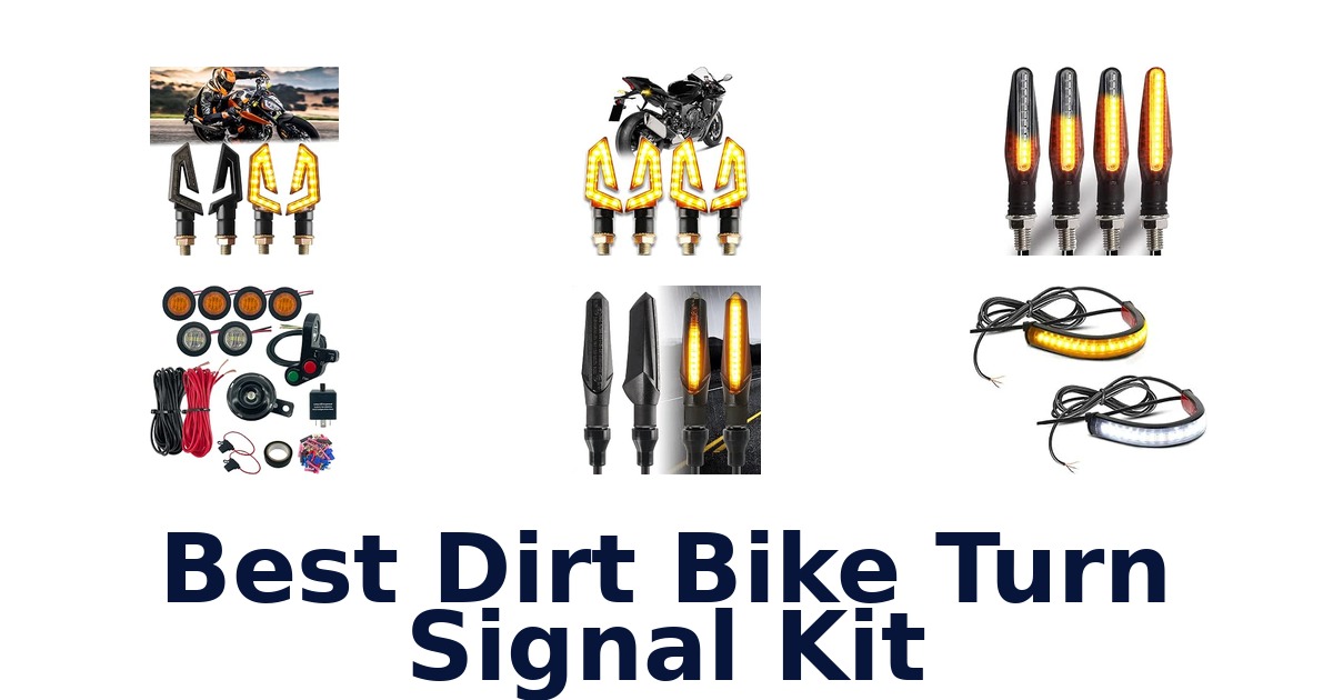 Best Dirt Bike Turn Signal Kit
