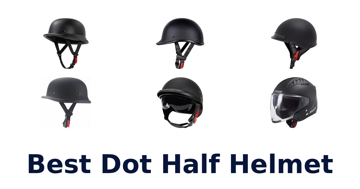 Best Dot Half Helmet
