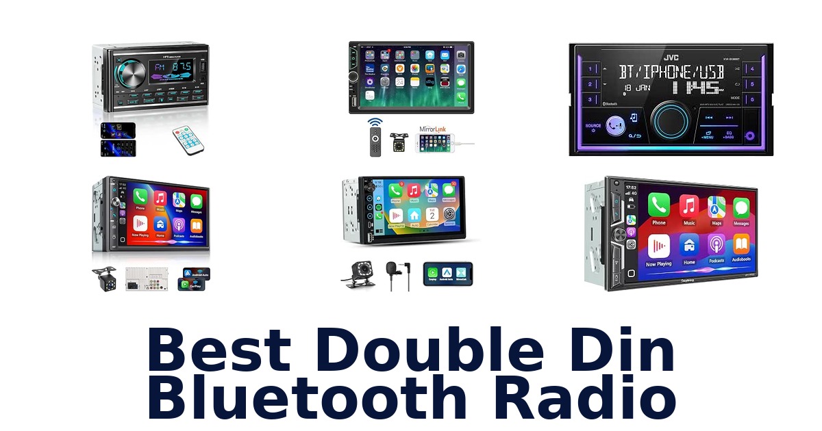 Best Double Din Bluetooth Radio