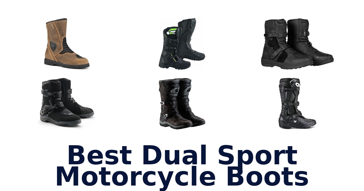 Best Dual Sport Motorcycle Boots