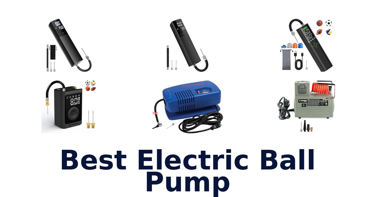 Best Electric Ball Pump