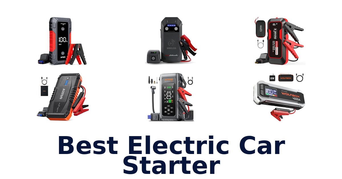 Best Electric Car Starter