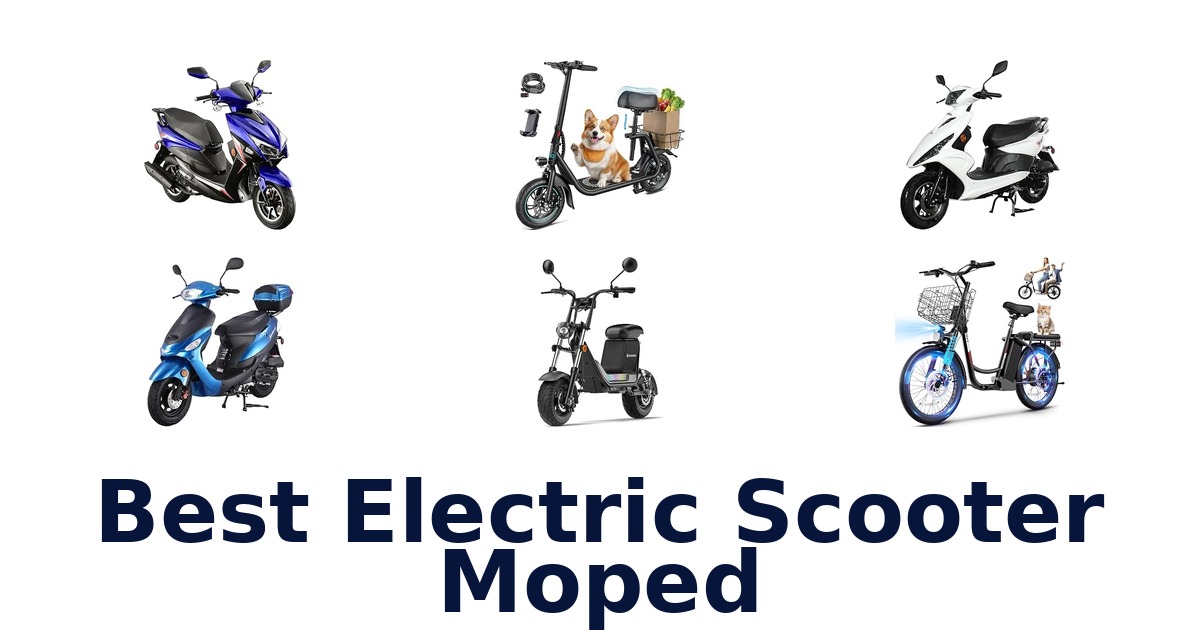 Best Electric Scooter Moped