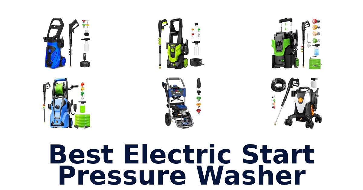 Best Electric Start Pressure Washer