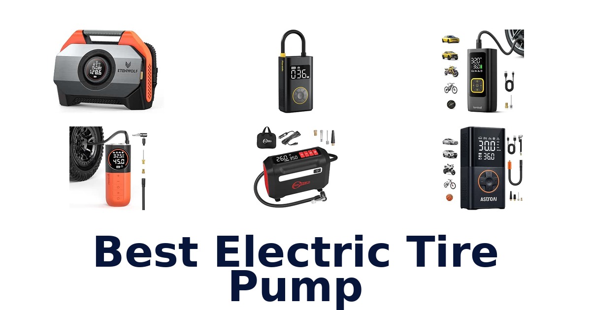 Best Electric Tire Pump