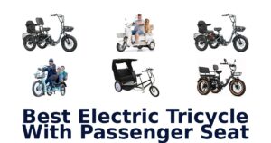 Best Electric Tricycle With Passenger Seat