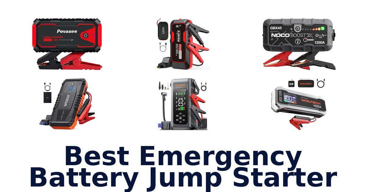 Best Emergency Battery Jump Starter