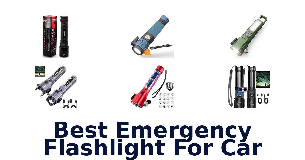 Best Emergency Flashlight For Car