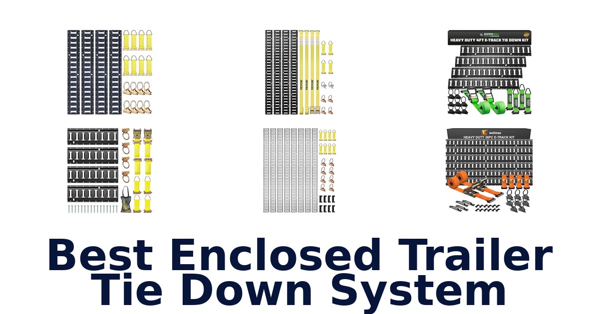 Best Enclosed Trailer Tie Down System