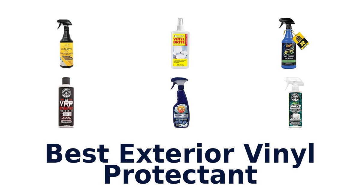Best Exterior Vinyl Protectant