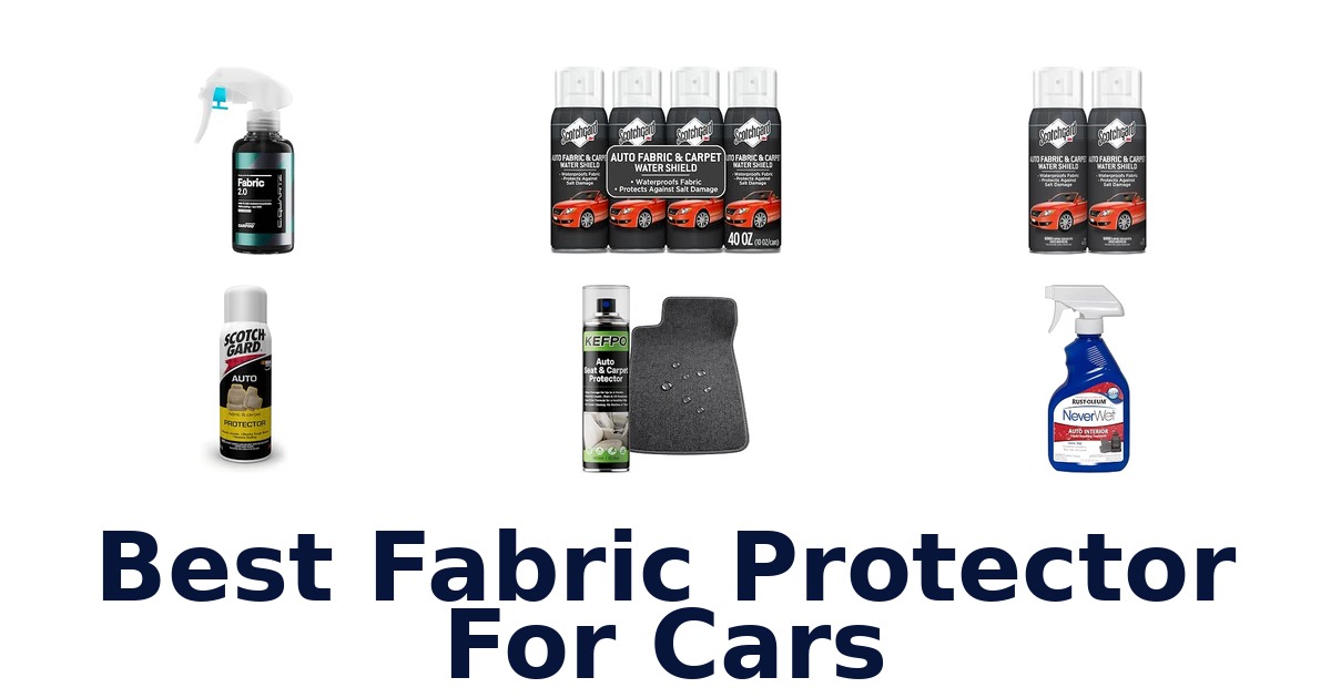 Best Fabric Protector For Cars