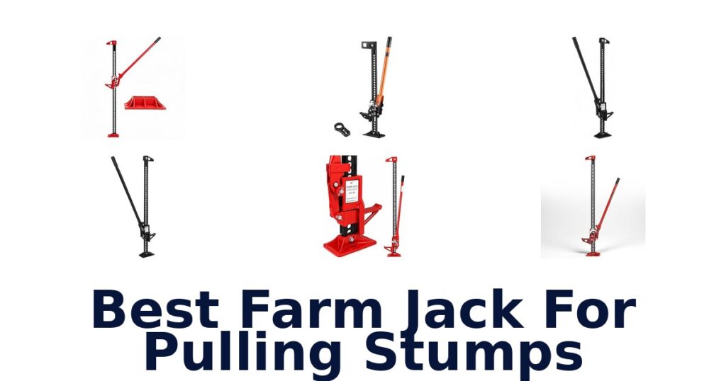 Best Farm Jack For Pulling Stumps