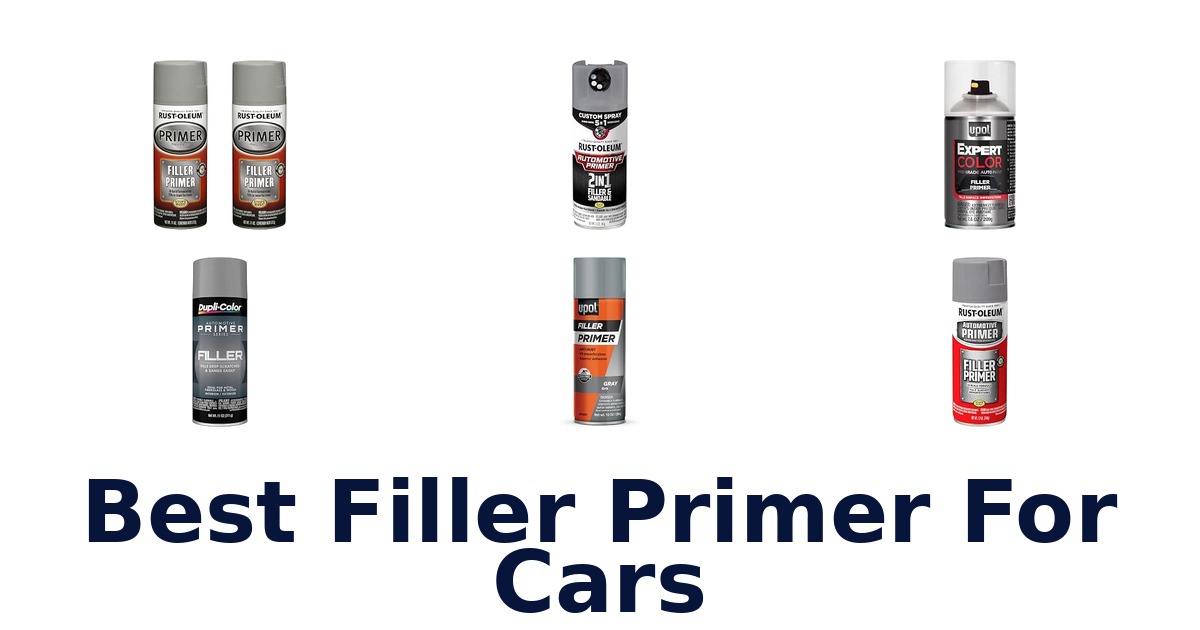 Best Filler Primer For Cars