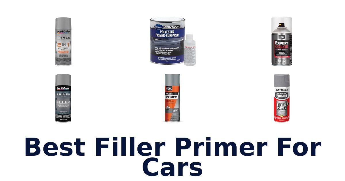 Best Filler Primer For Cars