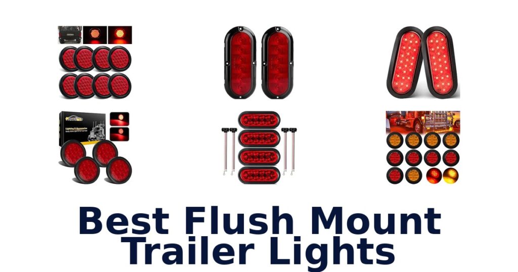Best Flush Mount Trailer Lights
