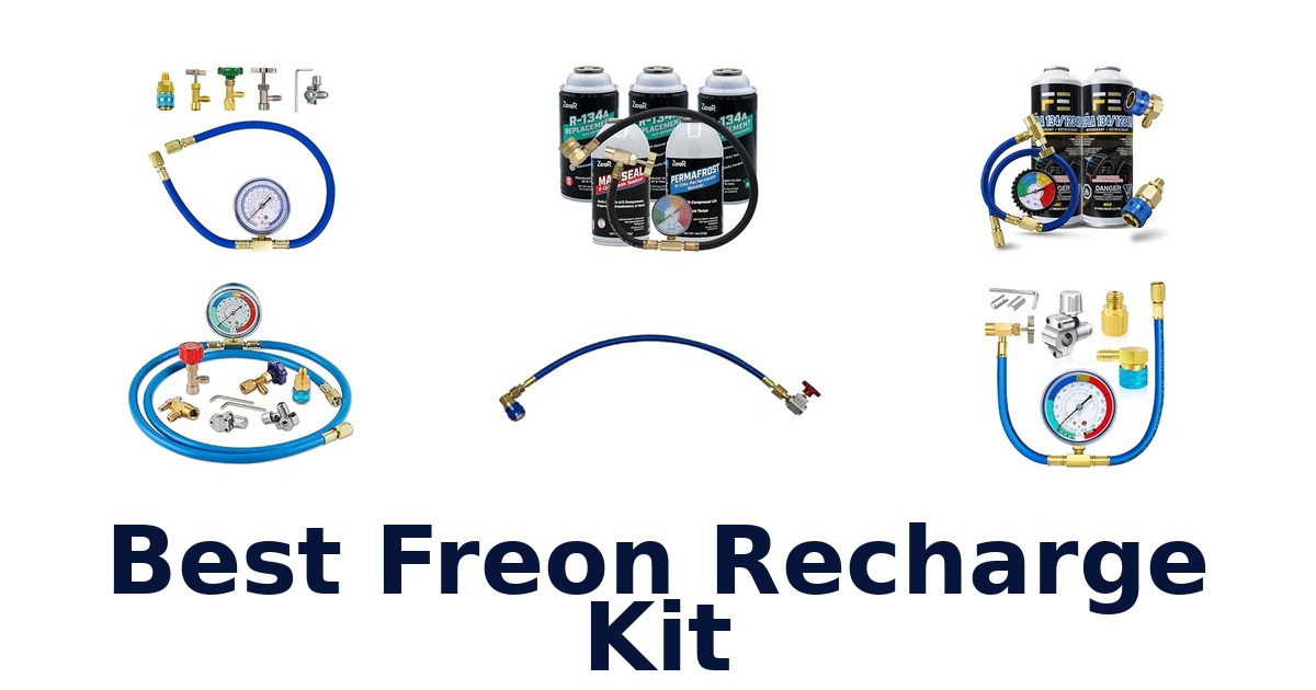 Best Freon Recharge Kit
