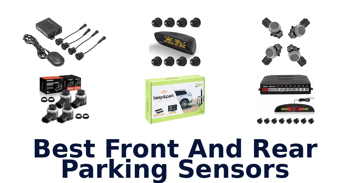 Best Front And Rear Parking Sensors