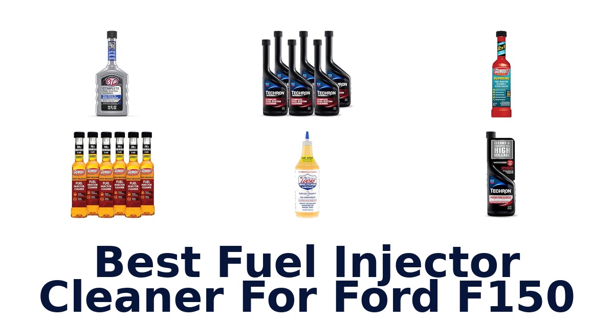 Best Fuel Injector Cleaner For Ford F150
