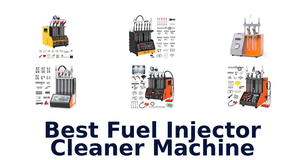 Best Fuel Injector Cleaner Machine