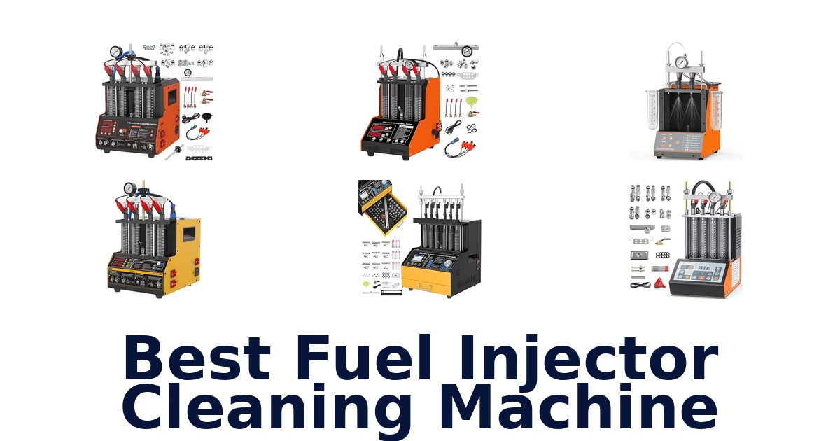 Best Fuel Injector Cleaning Machine