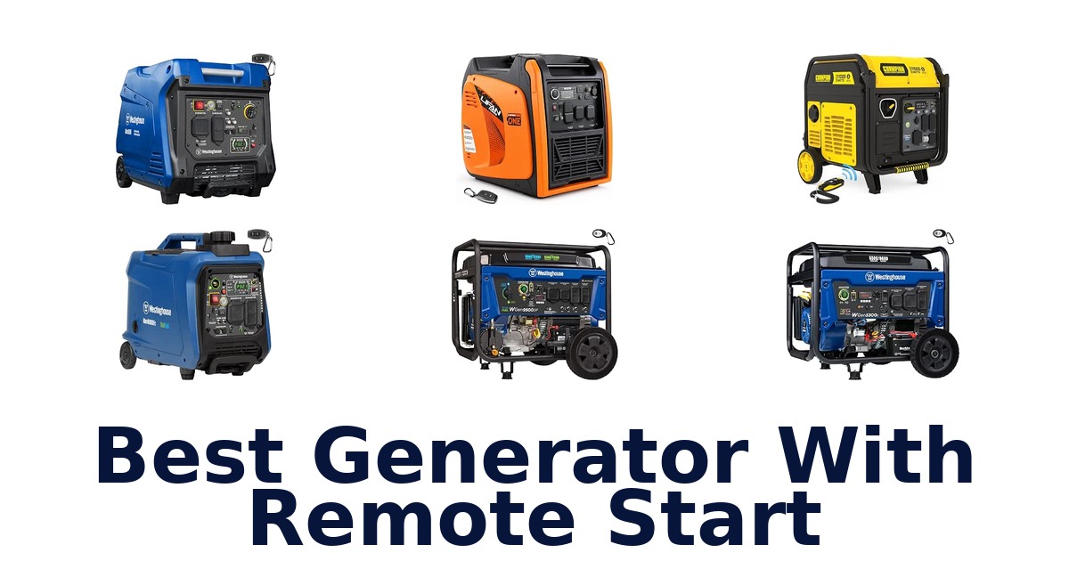 Best Generator With Remote Start