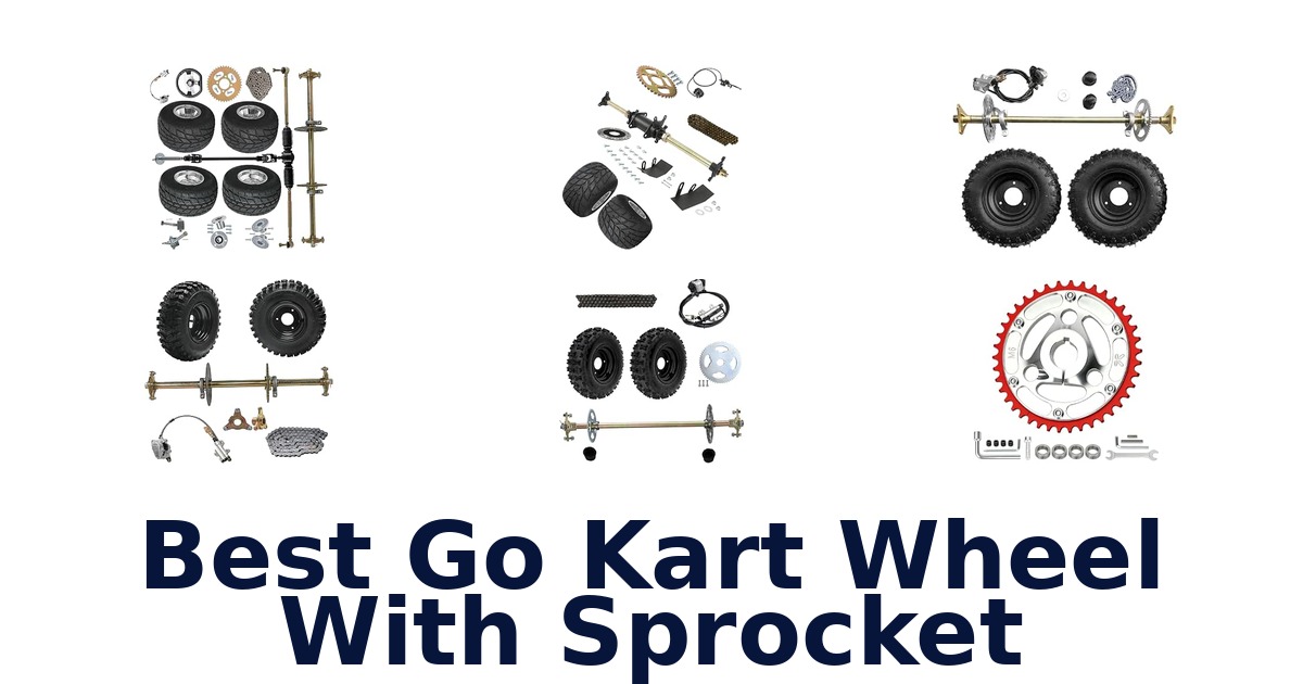 Best Go Kart Wheel With Sprocket