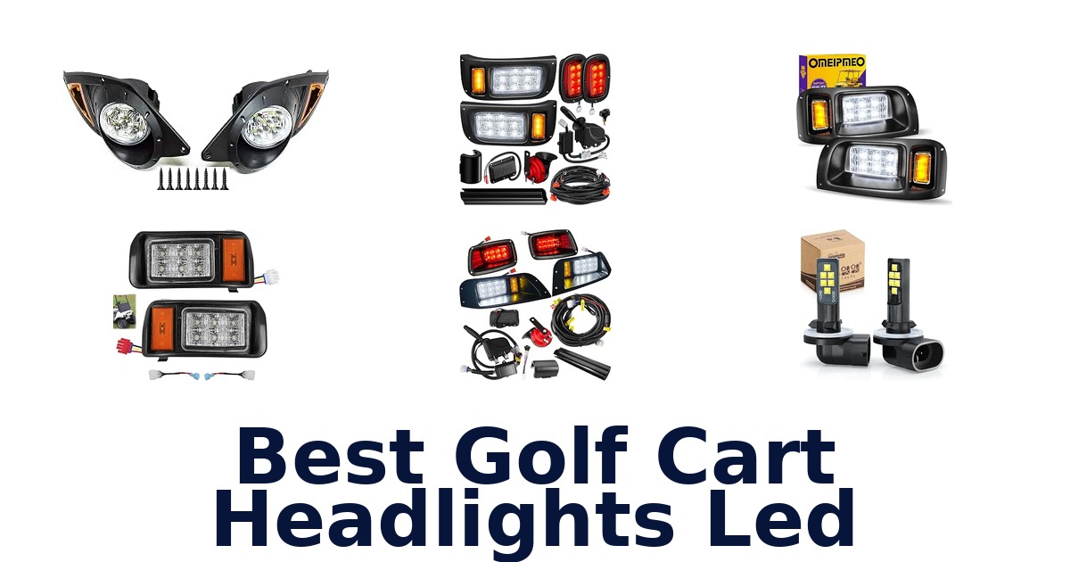 Best Golf Cart Headlights Led