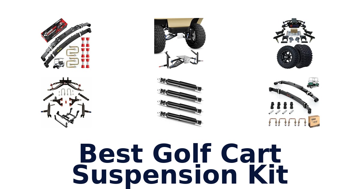 Best Golf Cart Suspension Kit