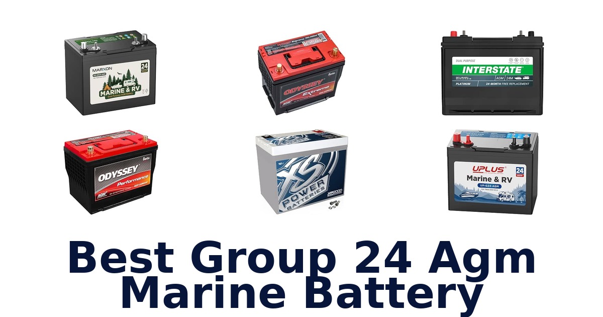 Best Group 24 Agm Marine Battery