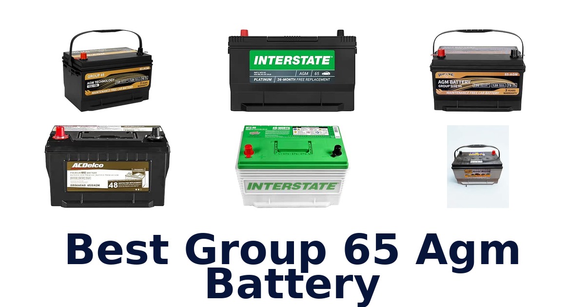 Best Group 65 Agm Battery