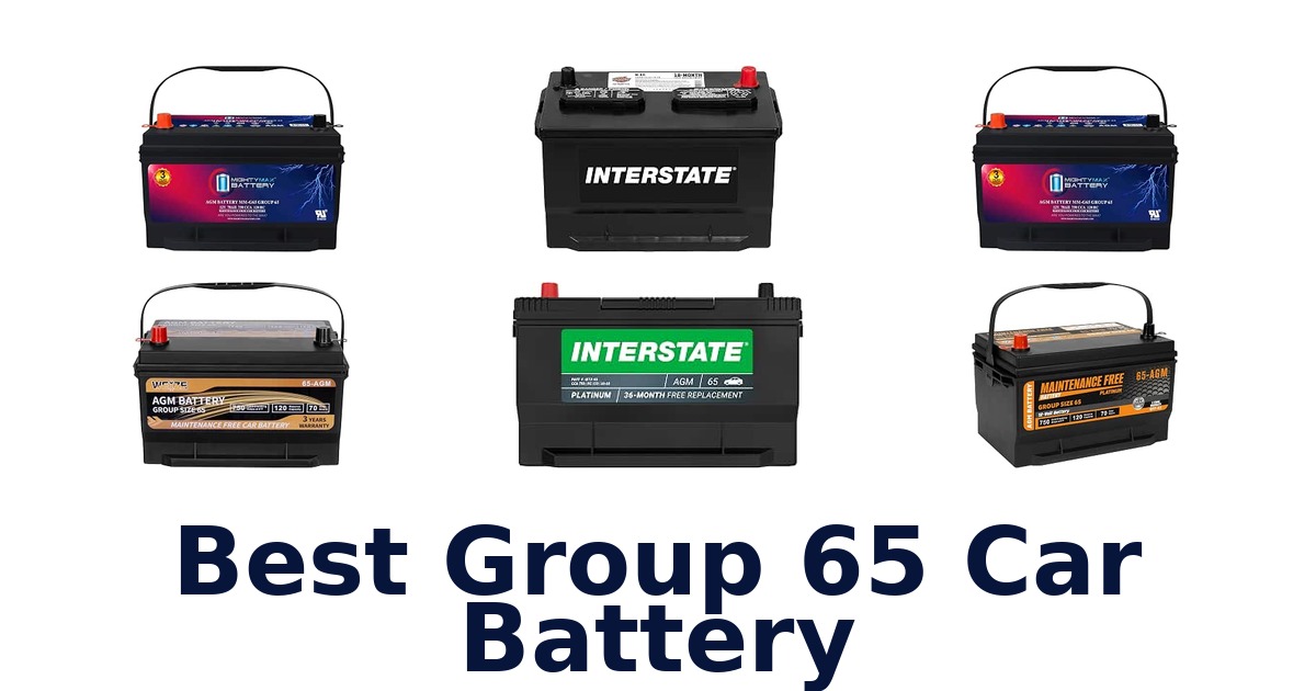 Best Group 65 Car Battery