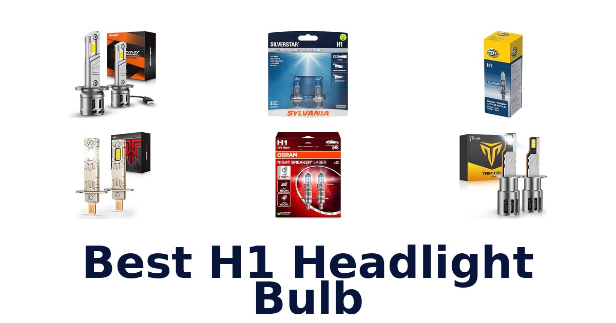 Best H1 Headlight Bulb