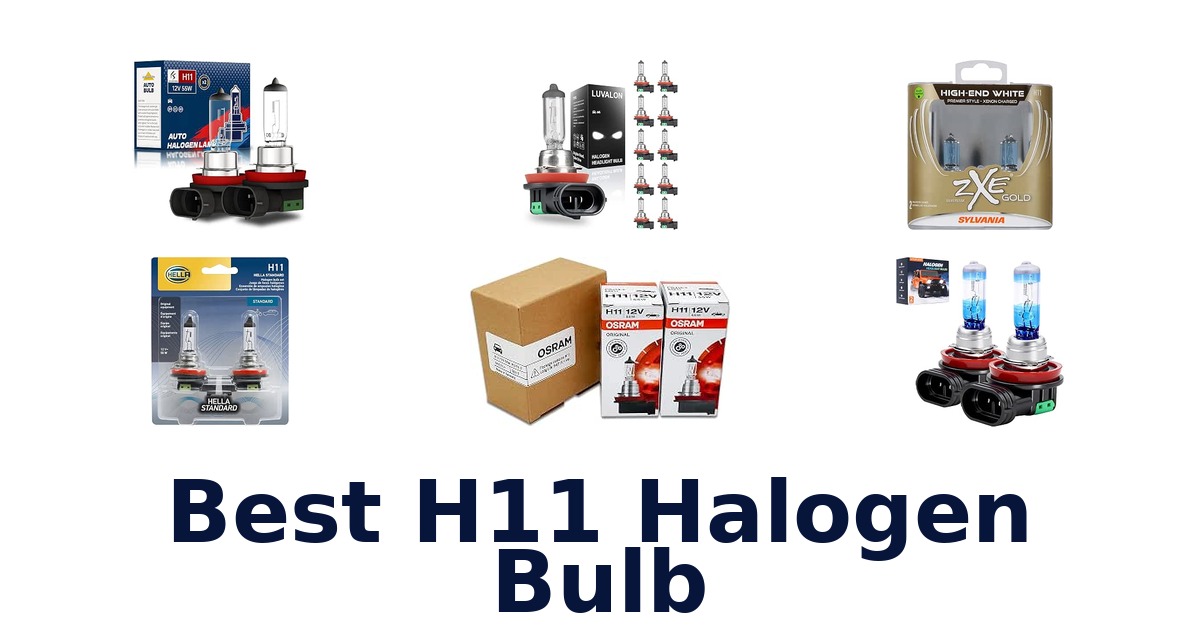 Best H11 Halogen Bulb