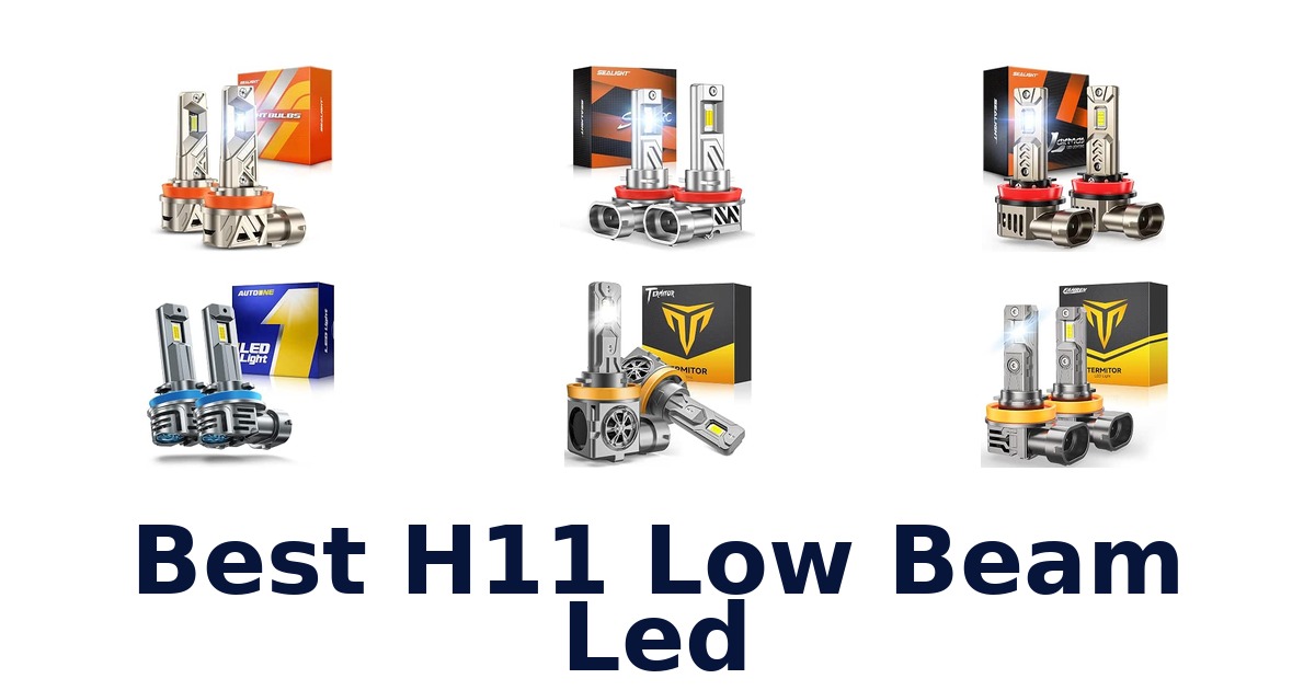 Best H11 Low Beam Led