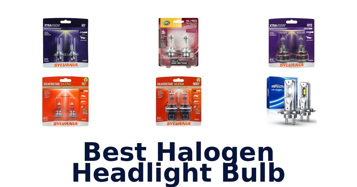 Best Halogen Headlight Bulb