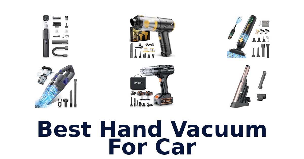 Best Hand Vacuum For Car