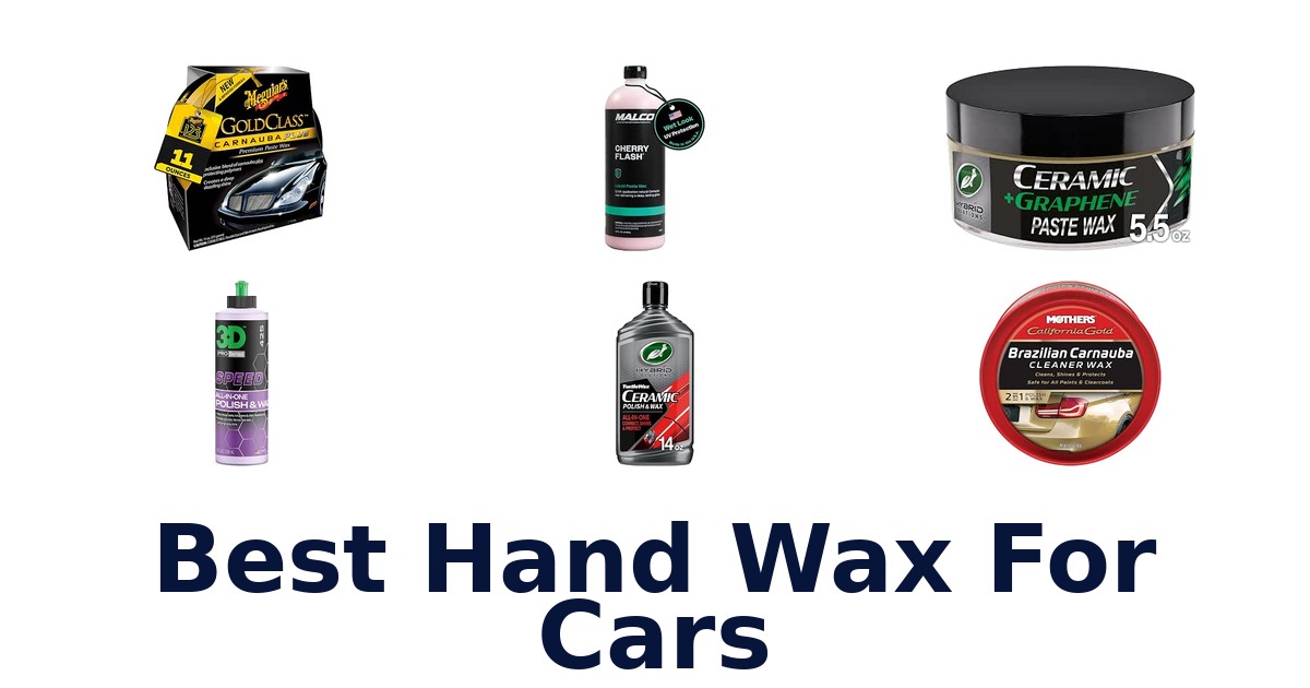 Best Hand Wax For Cars