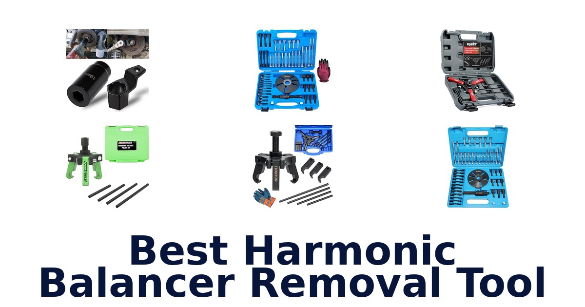 Best Harmonic Balancer Removal Tool