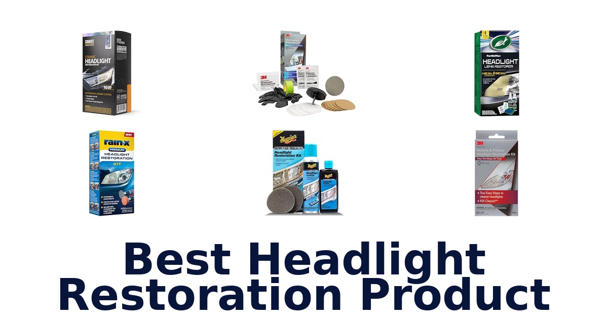 Best Headlight Restoration Product