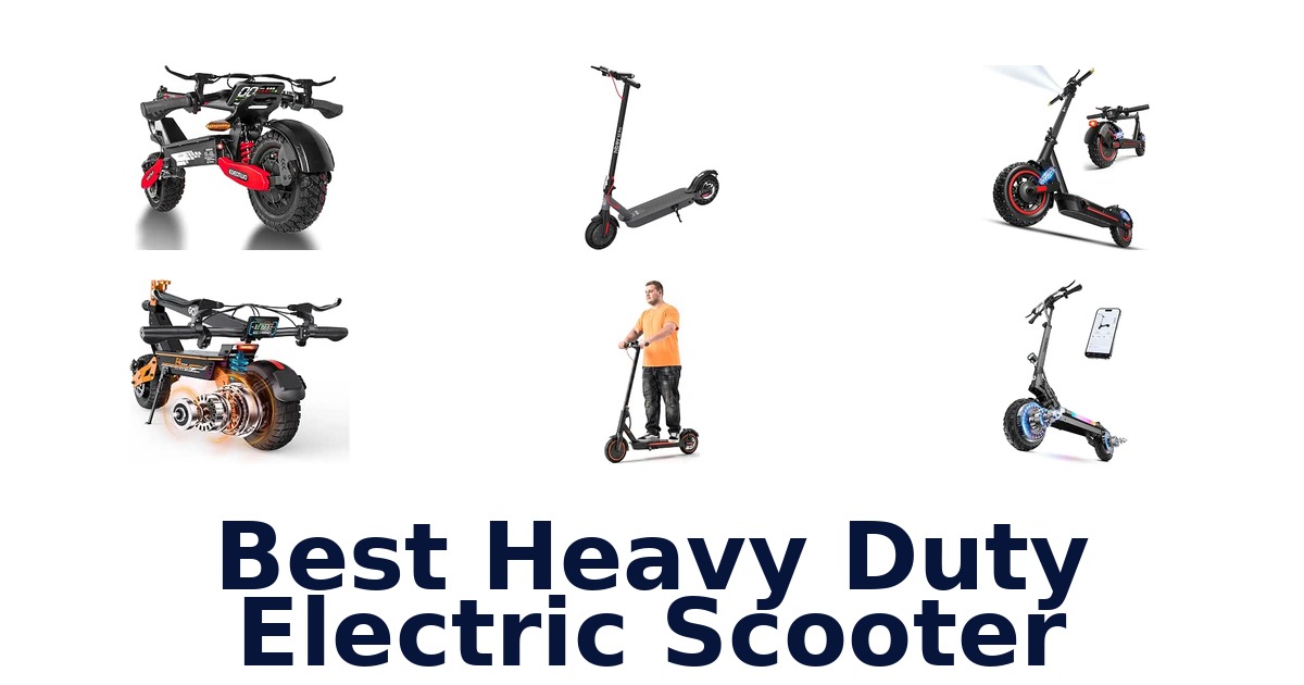 Best Heavy Duty Electric Scooter