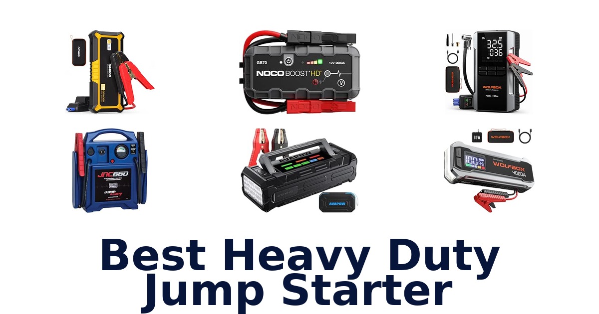 Best Heavy Duty Jump Starter
