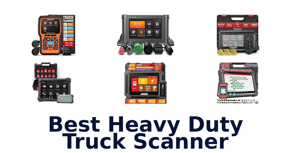 Best Heavy Duty Truck Scanner