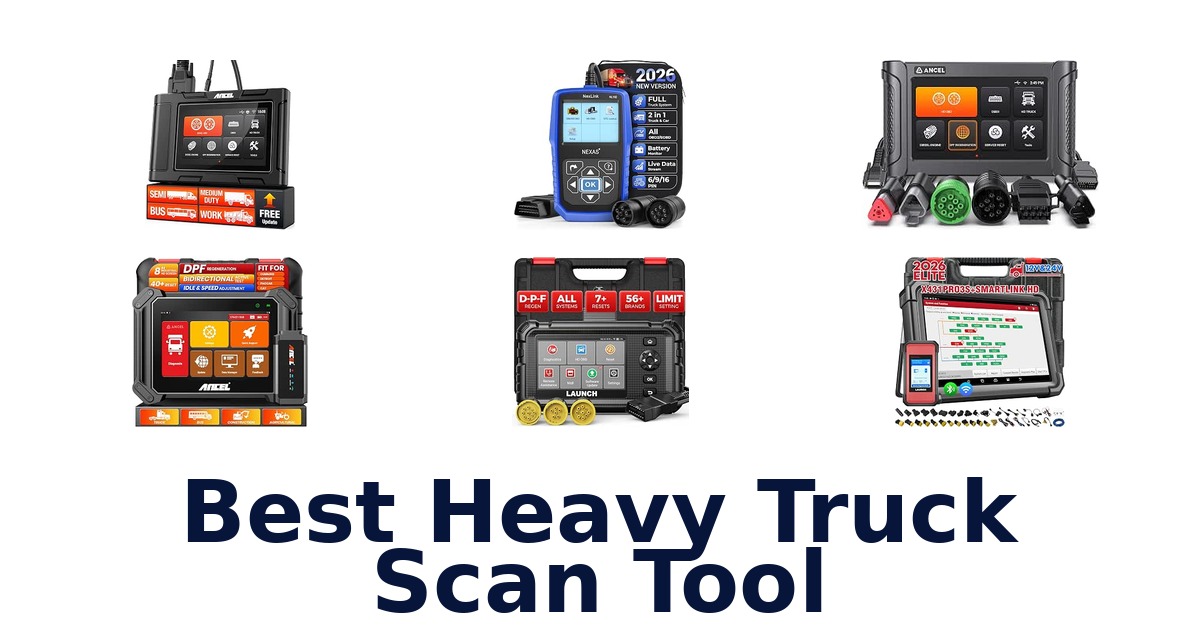 Best Heavy Truck Scan Tool